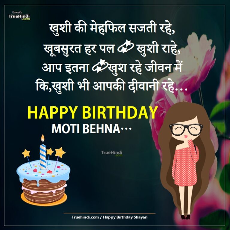 Birthday Images For Sister In Hindi